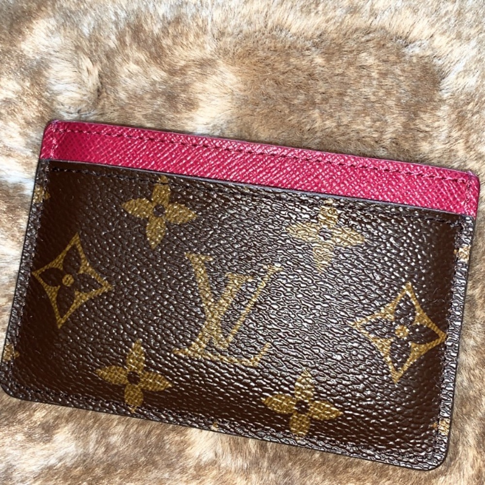Sold‼️Louis Vuitton Monogram wallet Fuchsia Pink